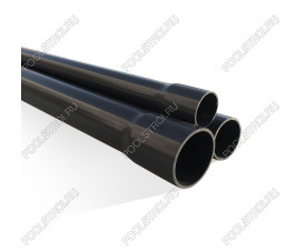 Труба Aquaviva ПВХ d125*4.8 PN 10 L-3 (штука)