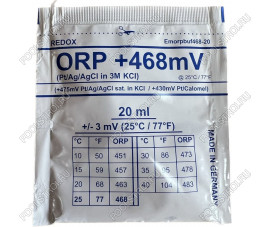 Калибровочный раствор ORP +468mV 20ml Калибровочный раствор ORP +468mV 20ml