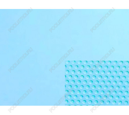 Пленка для отделки бассейнов голубая ребристая CLASSIC non-slip light blue 687 Elbtal Plastics