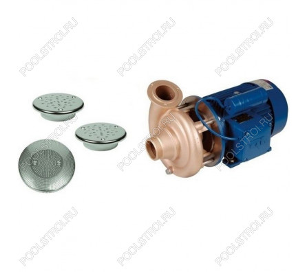 Гидромассаж Фитстар Combi-Whirl 8610020 (220/380 В, 2,6 Квт) компл: насос, 2 форсунки, водозабор