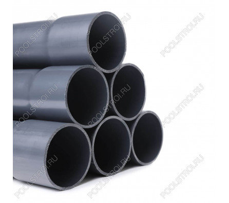 Труба Aquaviva ПВХ d140*8.3 PN 16 L-3 (штука)